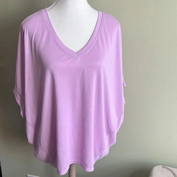 Chico's Light Pink Short Sleeve Tee - Picture 14 of 15
